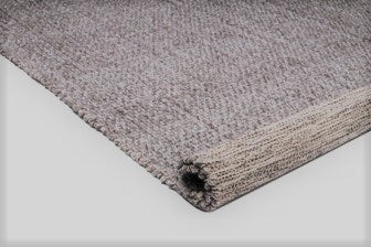 Basket Stone Flat Woven Wool Rug