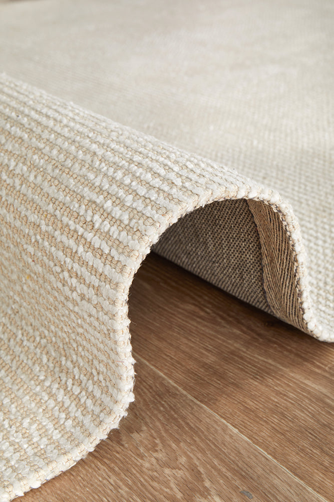 Allure Ivory Cotton Rayon Rug