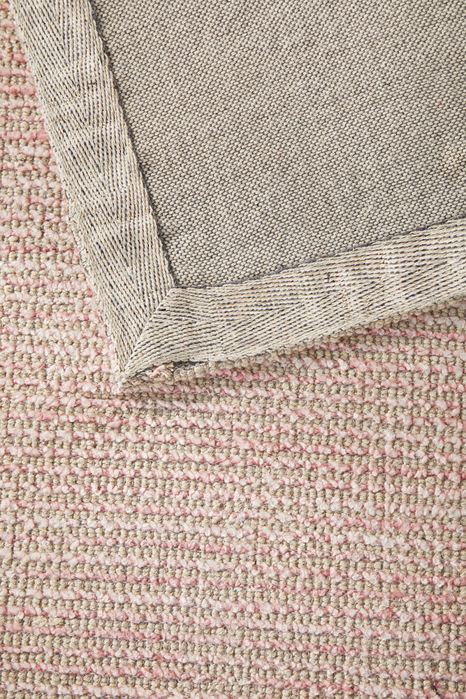 Allure Rose Cotton Rayon Rug