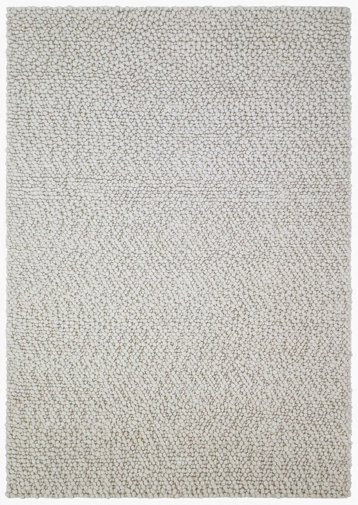 Fish Eye - SANDSTONE (BEIGE) Pure Wool with Minimal Shedding for a Timeless Touch