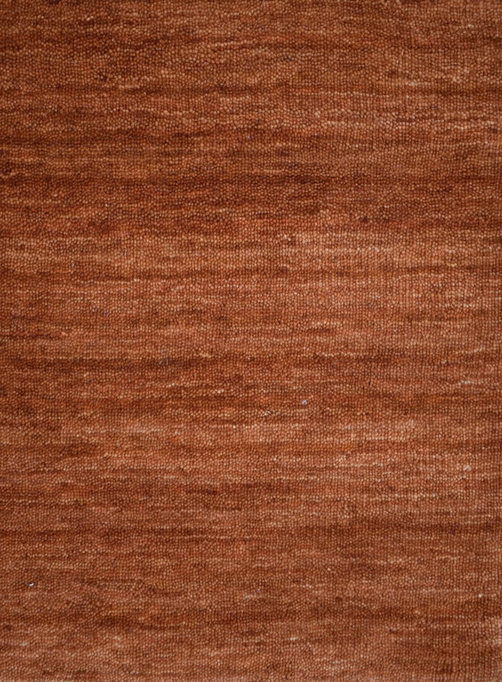 Dazzle Ochre Color Handloom Knotted Rug 100% Pure Wool