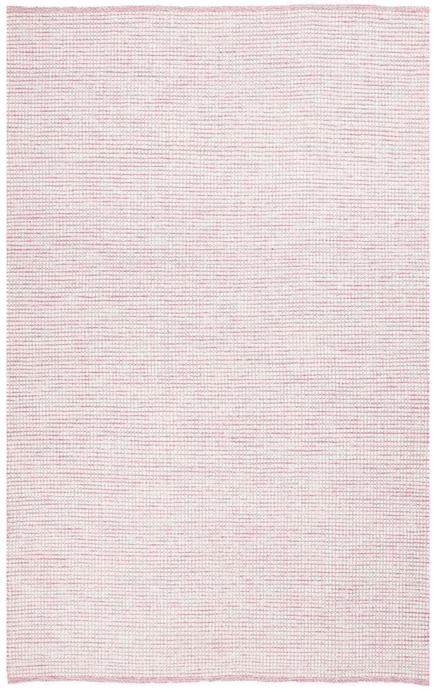 Loft Stunning Wool Pink Rug