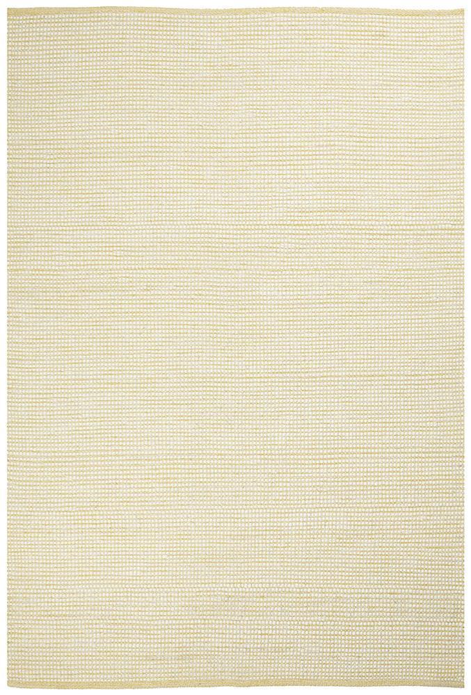 Loft Stunning Wool Yellow Rug