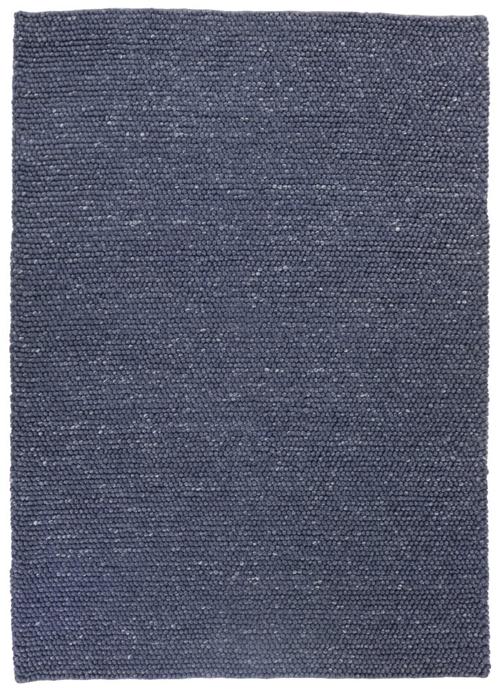 Nirvana Navy Hand Woven Wool Rug