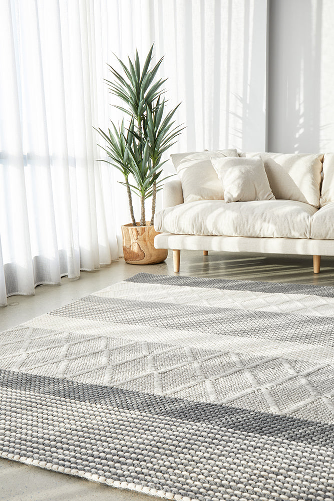 Studio Karlsson Wool Hatch Textured Rug