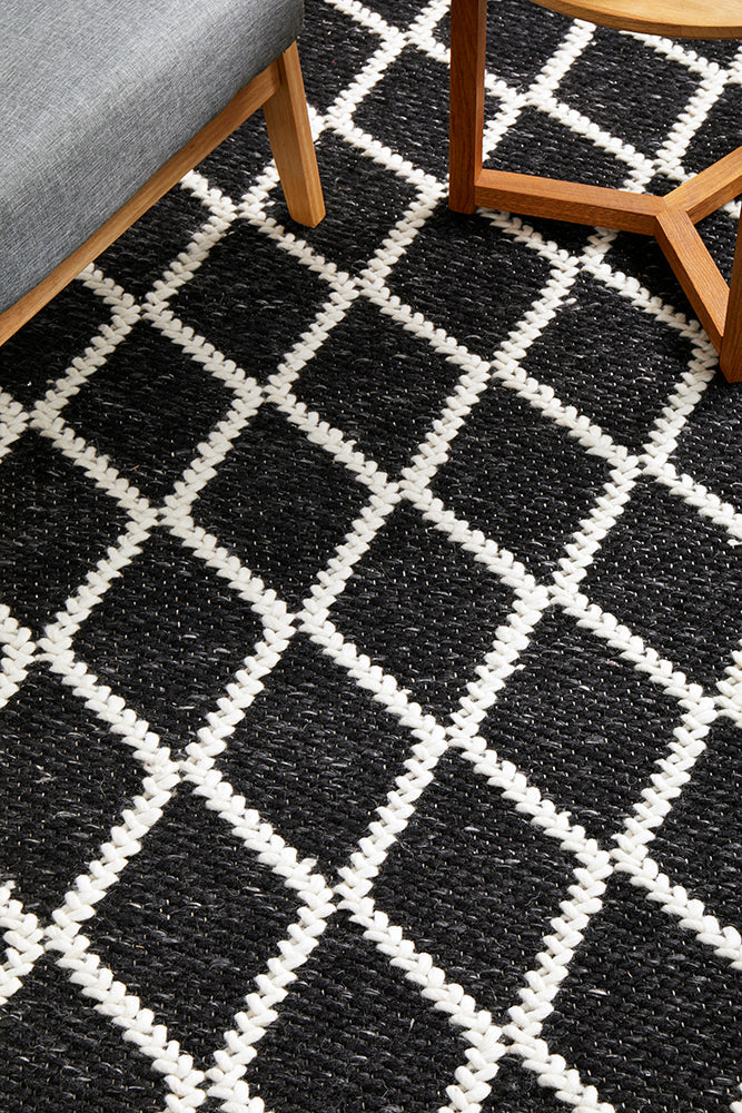 Huxley Black Rug